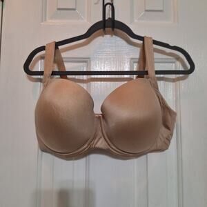 Soma nude 38G Stunning Support Full Coverage bra plus size